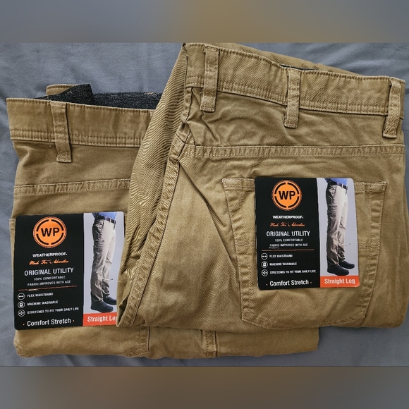 Weatherproof Straight Leg Men's Utility Pant - Picture 3 of 5